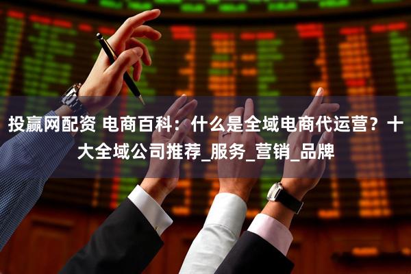 投赢网配资 电商百科：什么是全域电商代运营？十大全域公司推荐_服务_营销_品牌